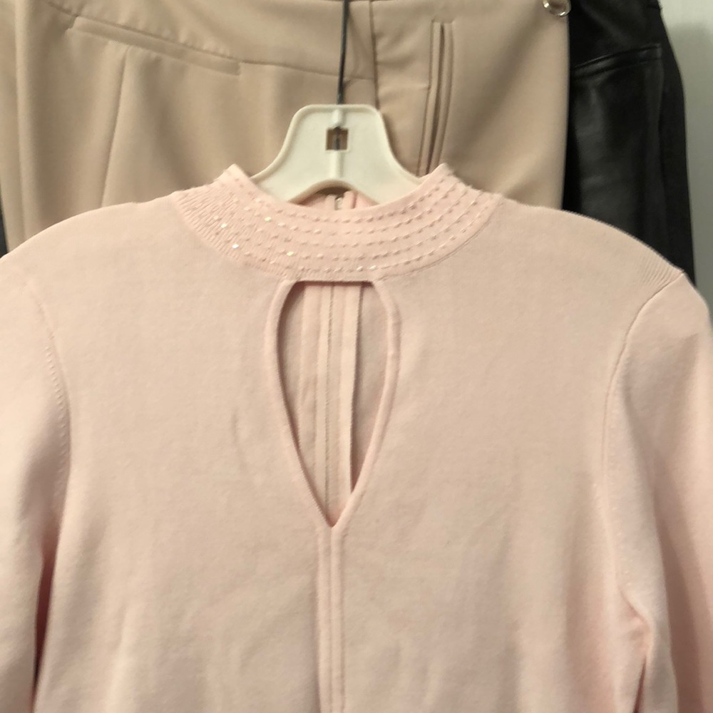 Pink sweater